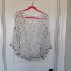 Together brand ladies beaded top